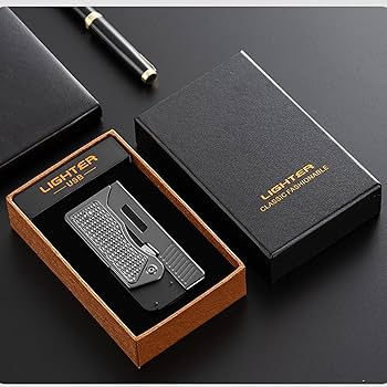 Amazon.co.jp: 防風 USB 充電式ライター クリエイティブ